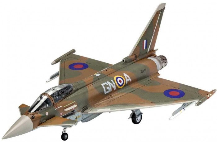 Model Set letadlo 63900 - 100 Years RAF: Eurofighter Typhoon RAF (1:72)