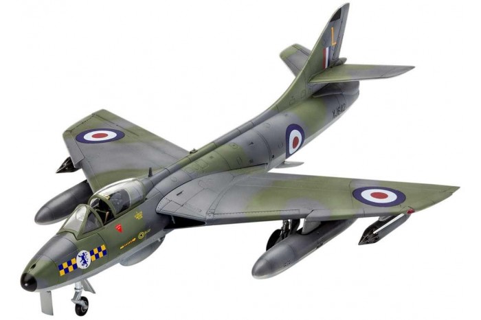 Model Set letadlo 63908 - 100 Years RAF: Hawker Hunter FGA.9 (1:72)