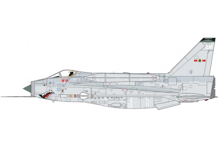 Classic Kit letadlo A05042A - English Electric Lightning F6 (1:72)