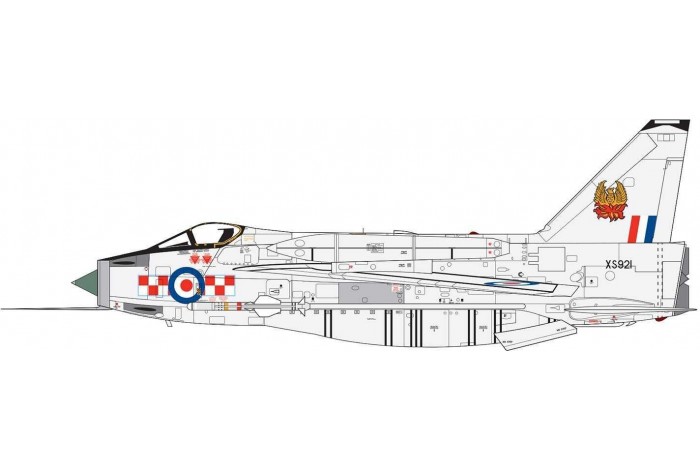 Classic Kit letadlo A05042A - English Electric Lightning F6 (1:72)