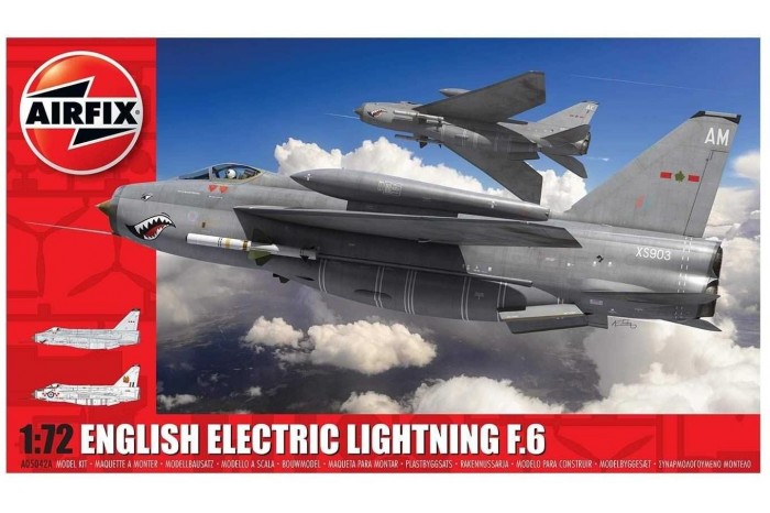 Classic Kit letadlo A05042A - English Electric Lightning F6 (1:72)