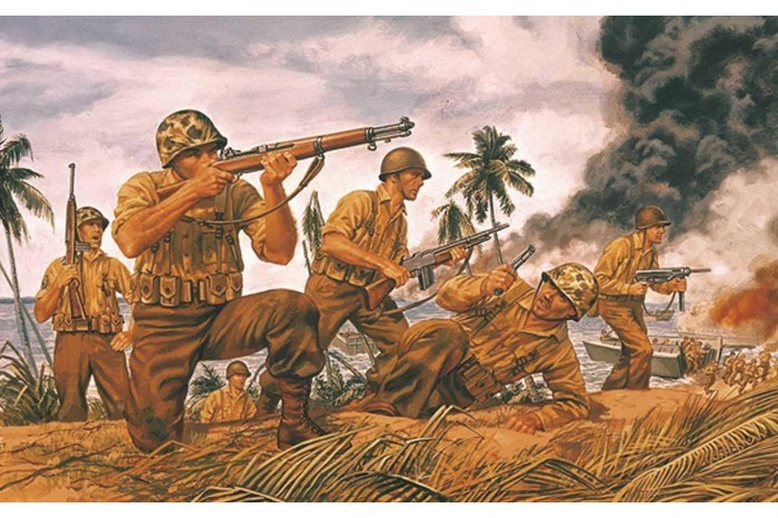 Classic Kit figurky A00716 - WWII US Marines (1:72)