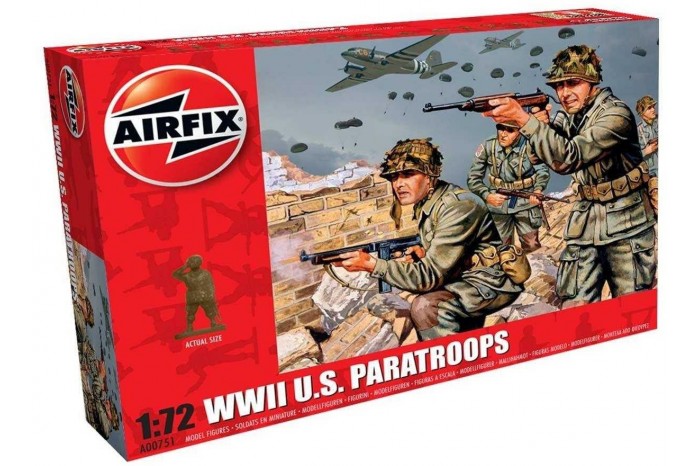 Classic Kit figurky A00751 - WWII US Paratroops (1:72)