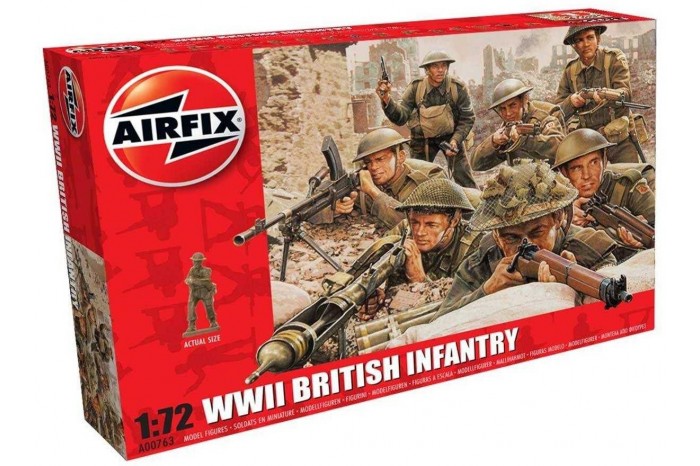 Classic Kit figurky A00763 - WWII British Infantry (1:72)