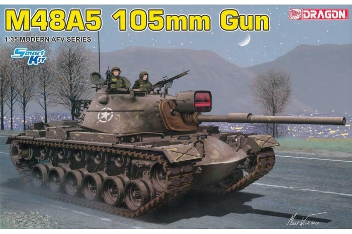 Model Kit tank 3611 - M48A5 105mm Gun (1:35)