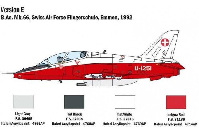 Model Kit letadlo 1396 - HAWK T1 (1:72)