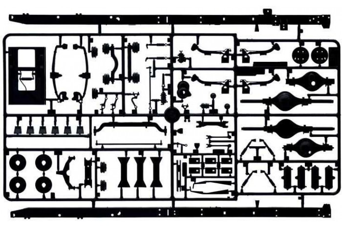 Model Kit truck 3925 - FREIGHTLINER FLD 120 SPECIAL (1:24)