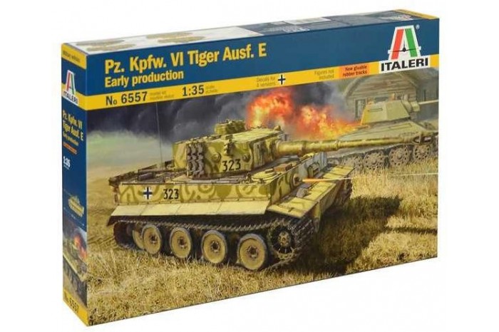Model Kit tank 6557 - PzKpfw VI Tiger Ausf.E Early Prod. (1:35)