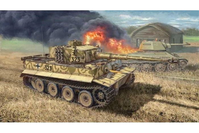 Model Kit tank 6557 - PzKpfw VI Tiger Ausf.E Early Prod. (1:35)