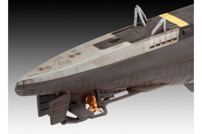 Plastic ModelKit ponorka 05154 - German Submarine Type VII C/41 (1:350)