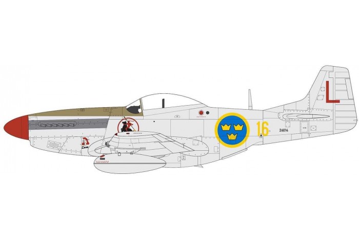 Classic Kit letadlo A05136 - North American F-51D Mustang (1:48)
