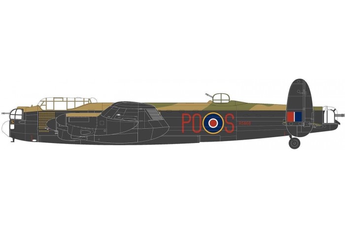 Classic Kit letadlo A08013A - Avro Lancaster B.III (1:72)