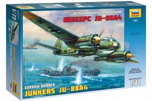 Model Kit letadlo 7282 - Junkers Ju-88A4 (1:72)