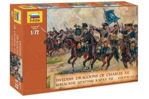 Model Kit figurky 8057 - Swedish Dragoons  (re-release) (1:72)