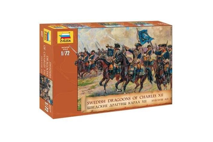 Model Kit figurky 8057 - Swedish Dragoons  (re-release) (1:72)
