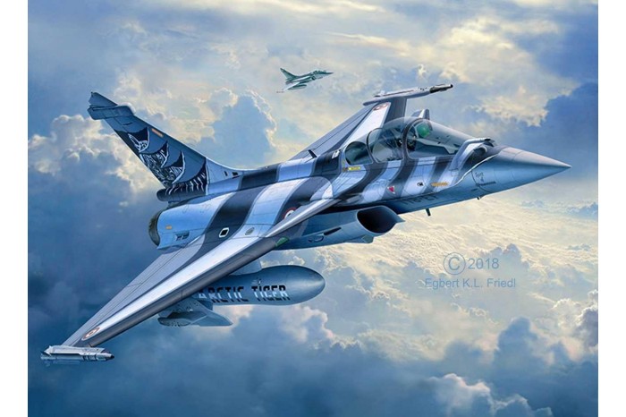 Plastic ModelKit letadlo 03901 - Dassault Rafale C (1:48)