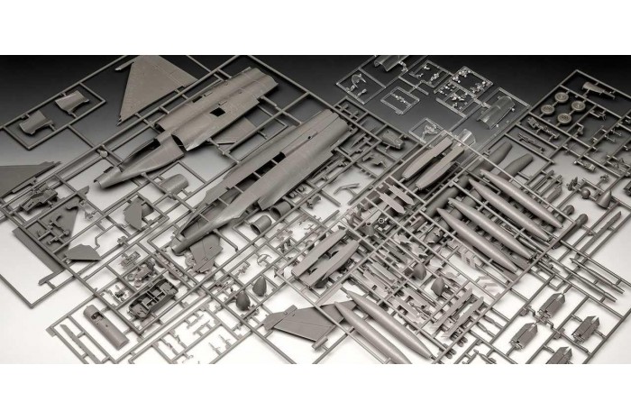 Plastic ModelKit letadlo 03901 - Dassault Rafale C (1:48)