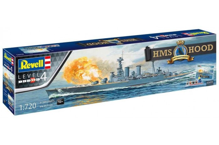 Gift-Set loď 05693 - 100 Years HMS Hood (1:720)