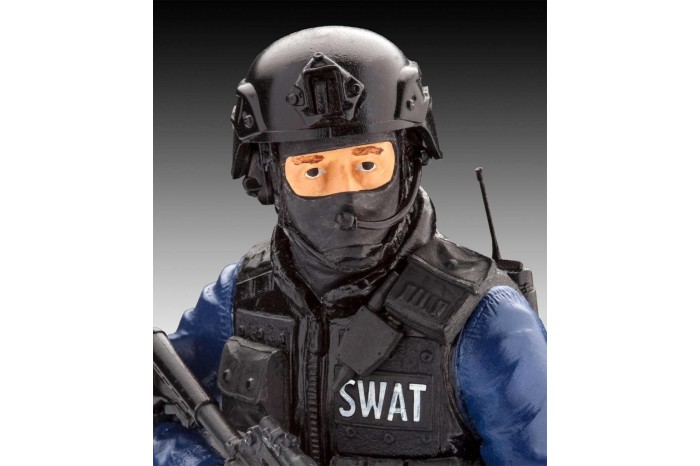 Plastic ModelKit figurka 02805 - SWAT Officer (1:16)