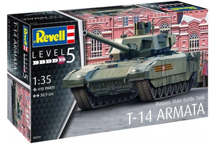 Plastic ModelKit tank 03274 - Russian Main Battle Tank T-14 Armata (1:35)