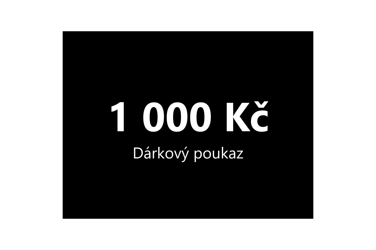 MJ Modely - Dárkový poukaz 1000 Kč - MJ Modely.cz