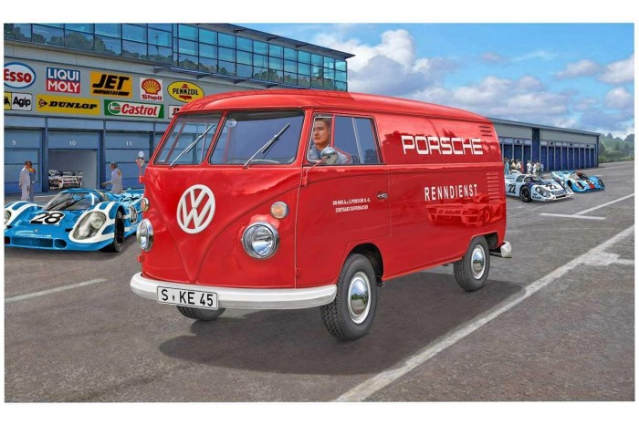 Plastic ModelKit auto 07049 - VW T1 Kastenwagen (1:16)