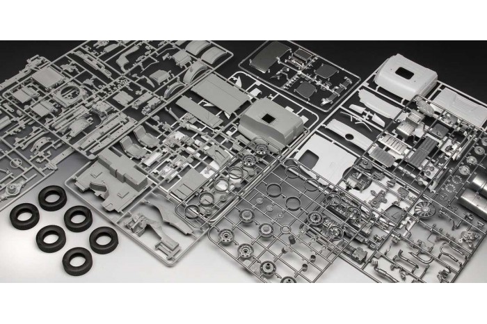 Plastic ModelKit auto 07439 - Mercedes-Benz Actros MP4 (1:24)