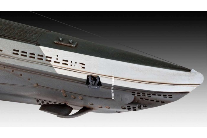 Plastic ModelKit ponorka 05155 - German Submarine Type IIB (1943) (1:144)