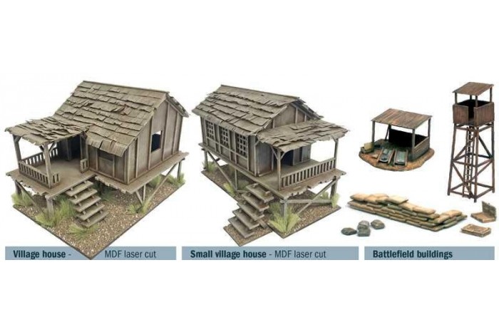Model Kit diorama 6184 - Operation Silver Bayonet - Vietnam War 1965 (1:72)
