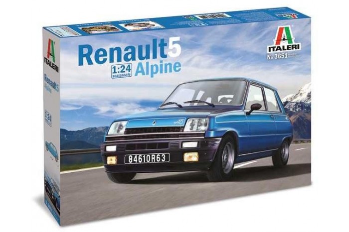 Model Kit auto 3651 - Renault 5 Alpine (1:24)