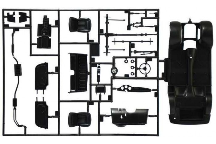 Model Kit auto 3653 - ALFA ROMEO GIULIETTA SPIDER 1300 (1:24)