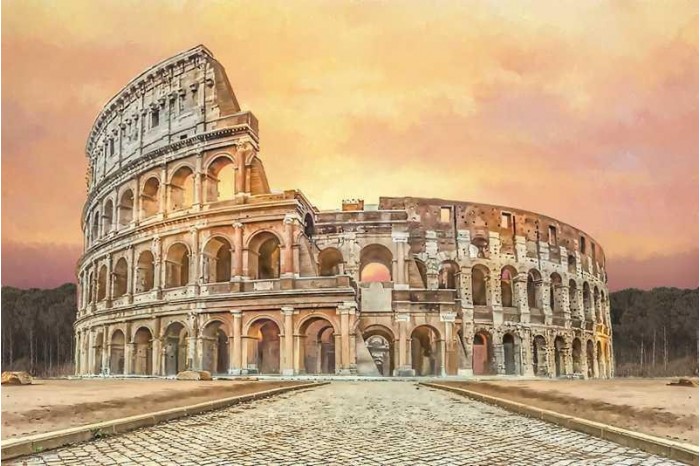 World of Architecture budova 68003 - COLOSSEUM (1:500)
