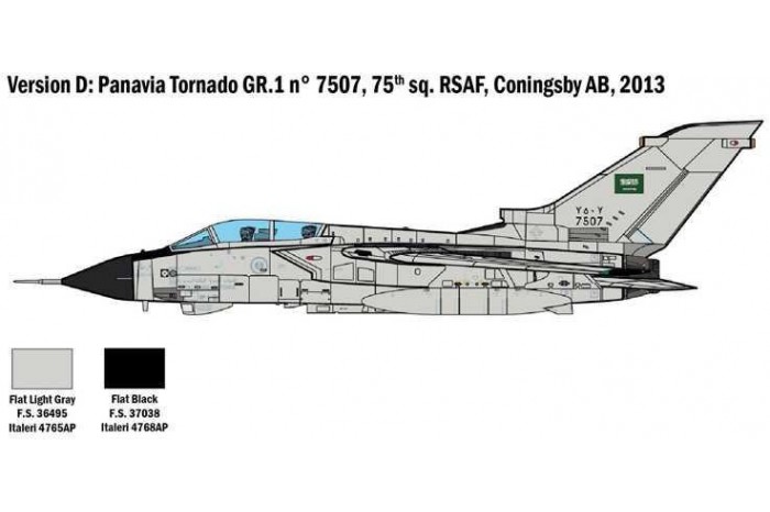 Model Kit letadlo 2783 - TORNADO GR.1/IDS - GULF WAR (1:48)