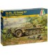 Model Kit military 6561 - Sd. Kfz. 10 Demag D7 with German Paratroops (1:35)
