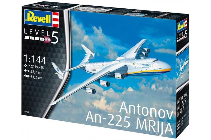 Plastic ModelKit letadlo 04958 - Antonov An-225 Mrija (1:144)