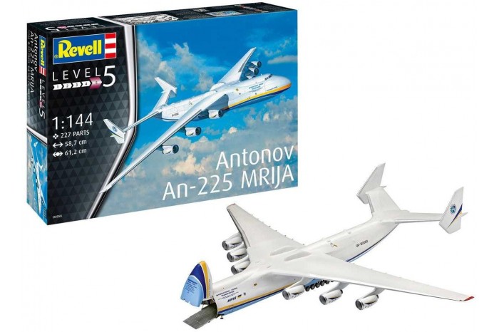 Plastic ModelKit letadlo 04958 - Antonov An-225 Mrija (1:144)