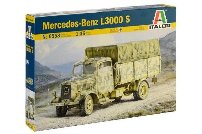 Model Kit military 6558 - Mercedes-Benz L3000 S (1:35)
