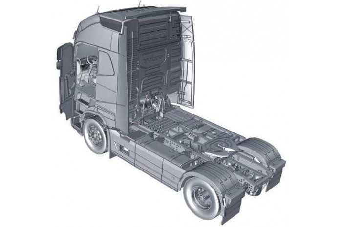 Model Kit truck 3940 - VOLVO FH4 GLOBETROTTER XL (1:24)