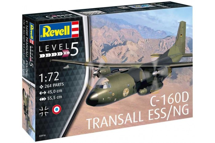 Plastic ModelKit letadlo 03916 - C-160 Transall "Eloka" (1:72)