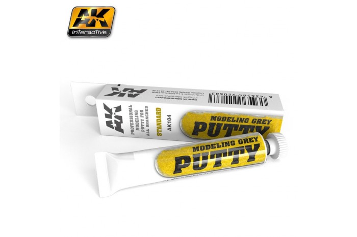 Modelářský tmel, šedý - AK104