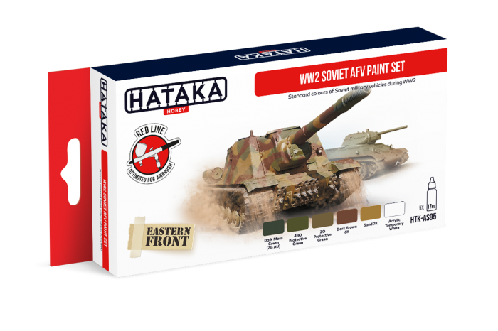 Sovětská armáda 2. sv. v. (WW2 Soviet AFV) - AS095