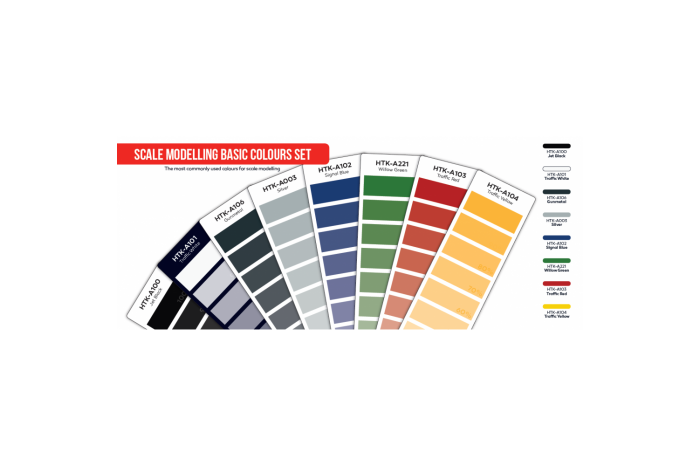 Základní modelářské barvy - AS100