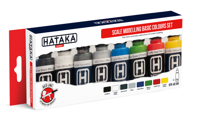 Základní modelářské barvy - AS100