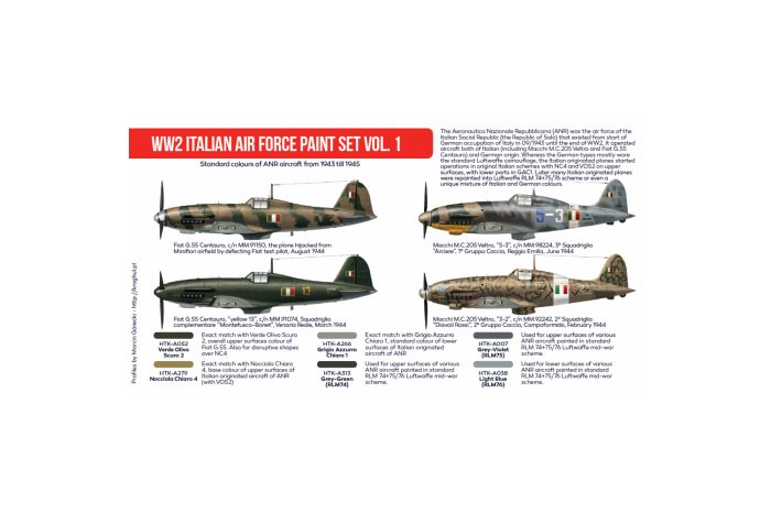 Italské letectvo 2. sv. v. (WW2 Italian Air Force) - AS0103