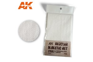 Bílá kamuflážní síť (CAMOUFLAGE NET SAND TYPE 1) - AK8061