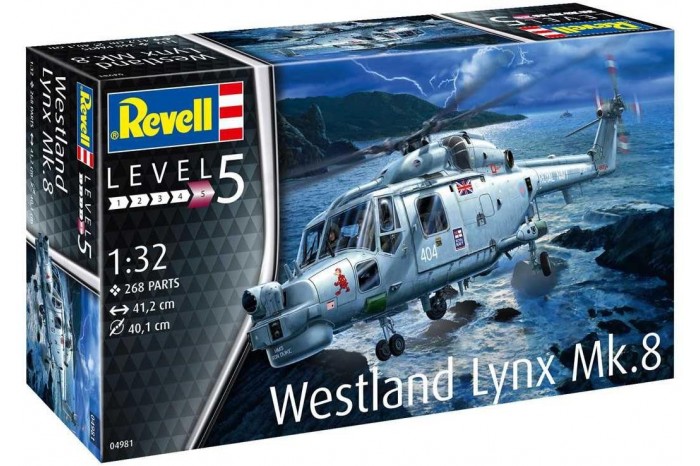 Plastic ModelKit vrtulník 04981 - Westland Lynx Mk. 8 (1:32)