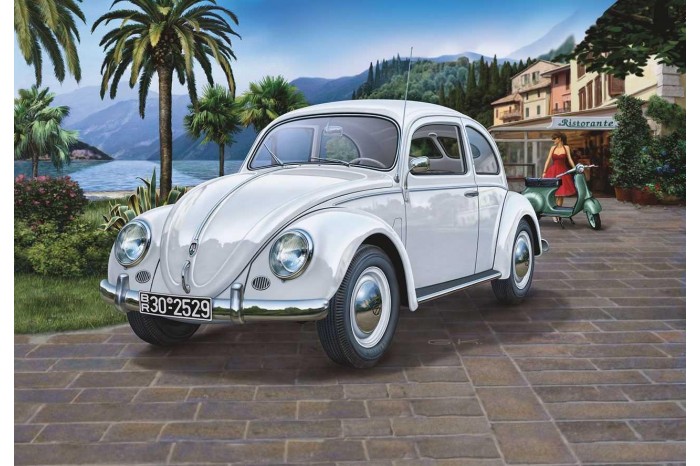 Plastic ModelKit TECHNIK auto 00450 - VW Beetle 1951/52 (1:16)
