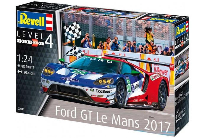 Plastic ModelKit auto 07041 - Ford GT Le Mans 2017 (1:24)