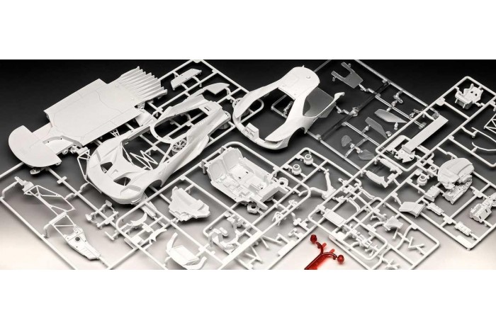 Plastic ModelKit auto 07041 - Ford GT Le Mans 2017 (1:24)