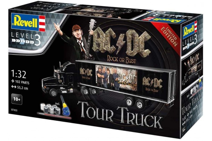 Gift-Set truck Limited Edition 07453 - Truck & Trailer "AC/DC" (1:32)